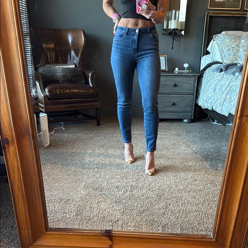 DL1961 Florence Ankle Instasculpt Mid Rise Skinny Sz 29 EUC - Picture 2 of 8